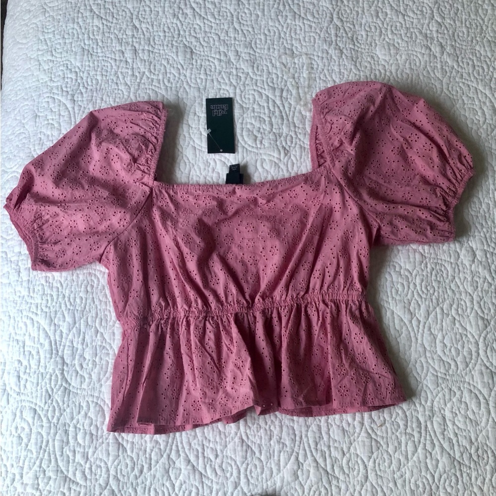Wild Fable Pink Crop Top
